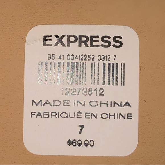 Express Maroon Suede-like Booties - Picture 5 of 5